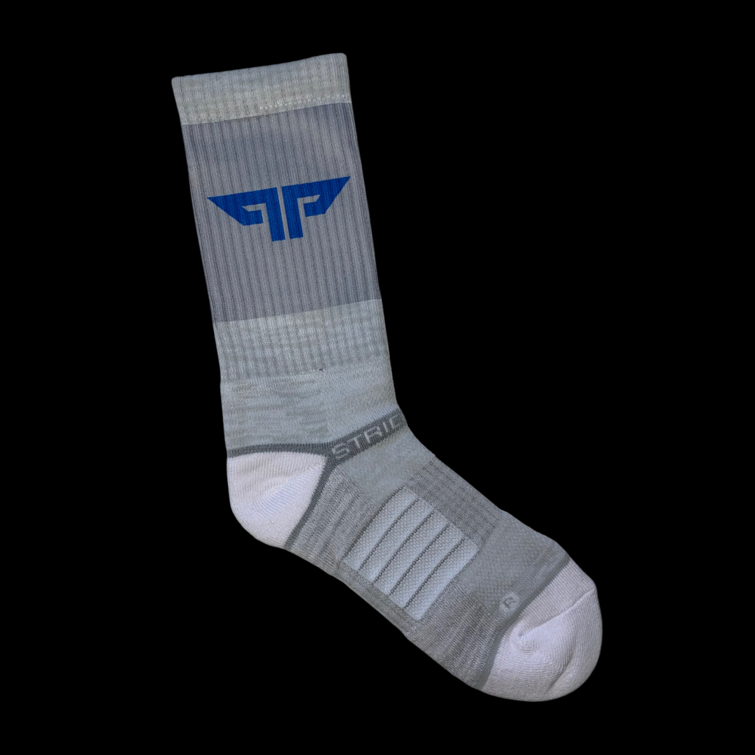 Gray Logo Socks