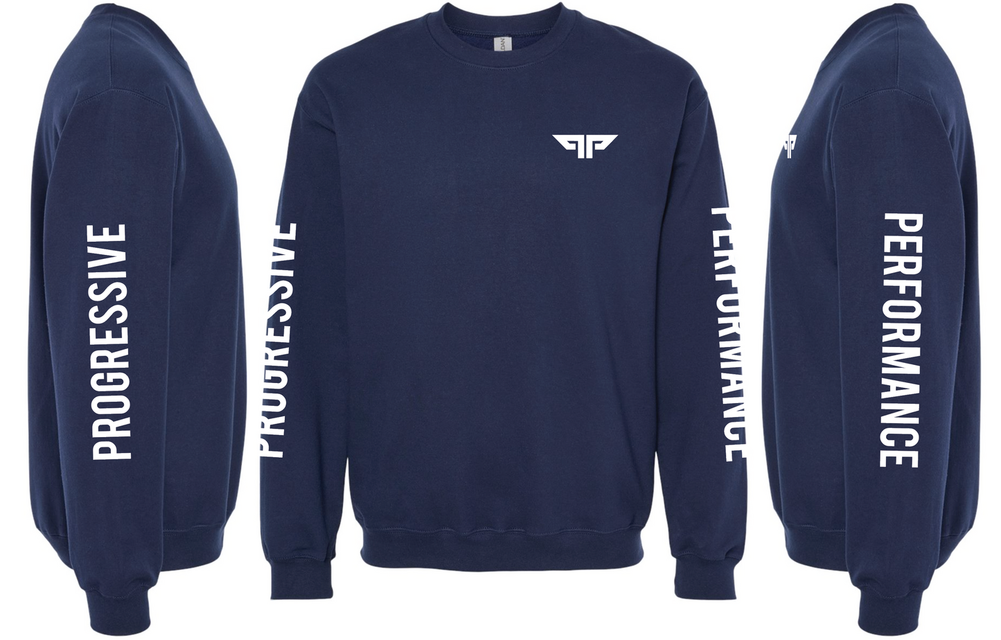 Blue Logo Crew