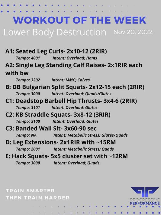 Lower Body Destruction