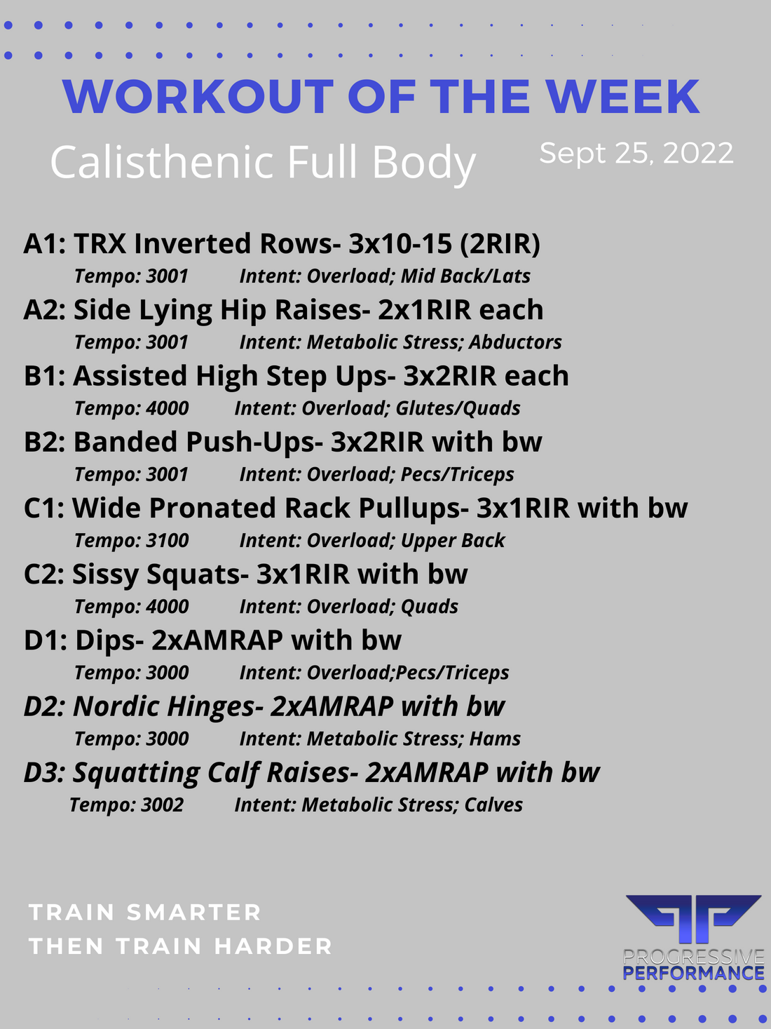 Calisthenic Full Body