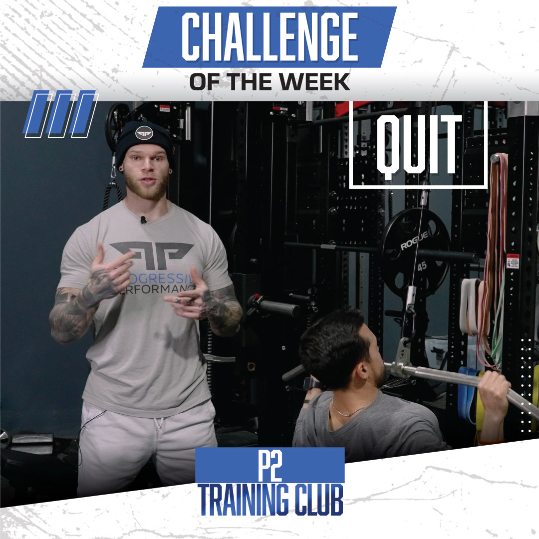 Challenge of the Week— "QUIT"