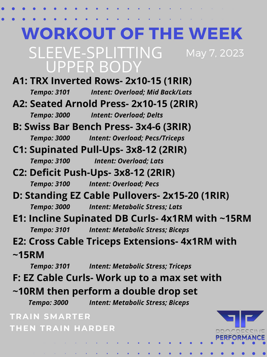 Sleeve-Splitting Upper Body