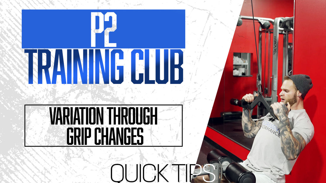 Variation Through Changing Your Grip