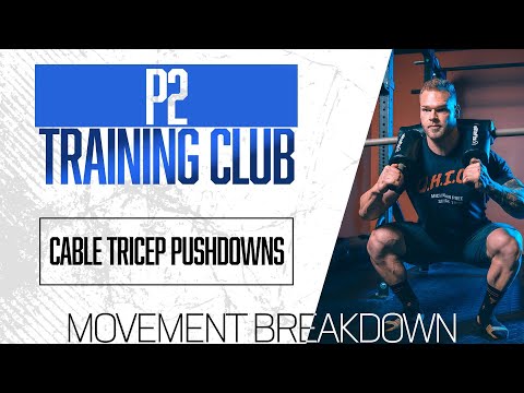 Cable Triceps Pushdowns