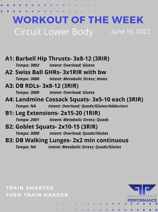 Circuit Lower Body