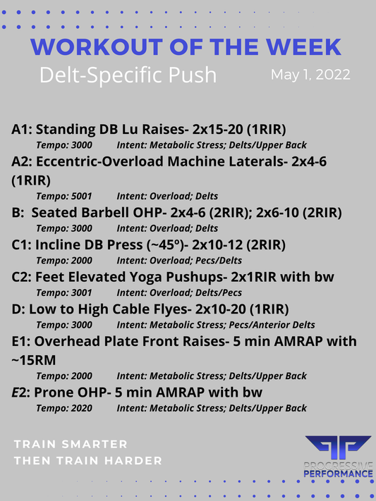 Delt-Specific Push