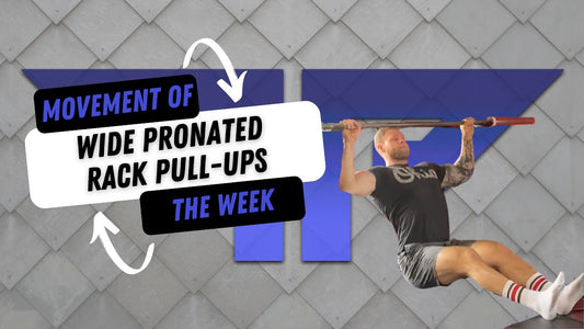 Wide Pronated Rack Pull-Ups